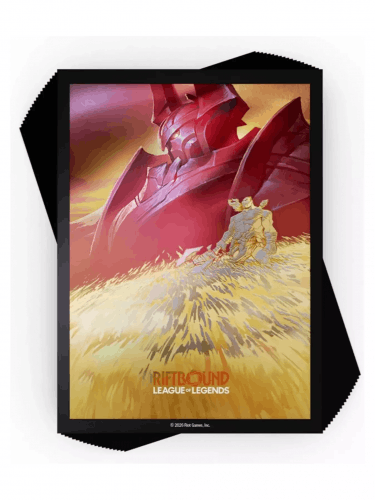 Schutzhüllen für Karten Riftbound - Radiance Mordekaiser (100 Stk)