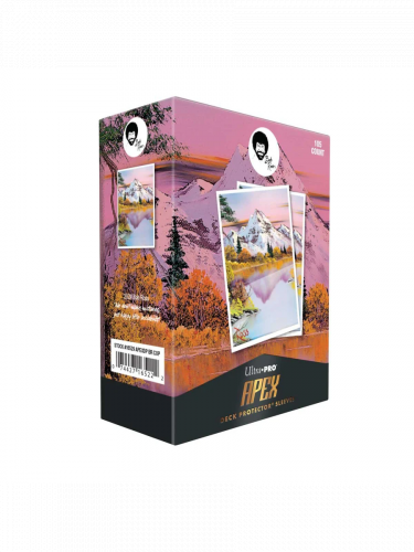 Kartenhüllen Ultra PRO - Bob Ross: Mighty Mountain Lake Apex Deck Protectors Sleeves (105 Stck)