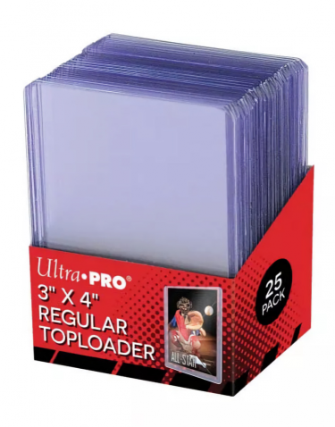 Schutzverpackung für Karten Ultra Pro - Regular Toploader (25 ks)