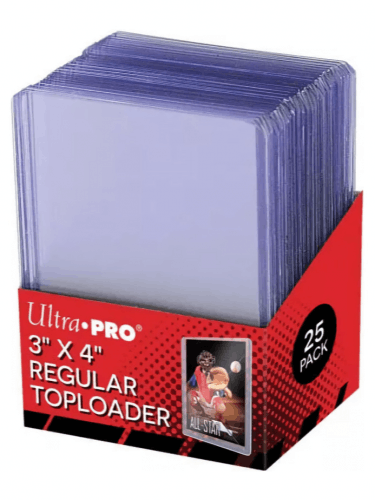 Schutzverpackung für Karten Ultra Pro - Regular Toploader (25 ks)