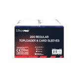 Schutzhüllen für Karten Ultra Pro - Regular Toploaders & Card Sleeves (200 + 200 Stk.)