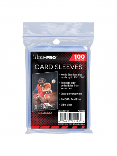 Schutzhüllen für Karten Ultra Pro - Standard Sleeves Regular Soft (100)