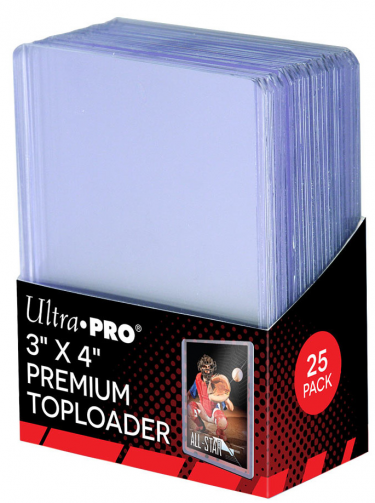 Kartenhüllen Ultra Pro - Super Clear Premium Toploaders (25 Stück)