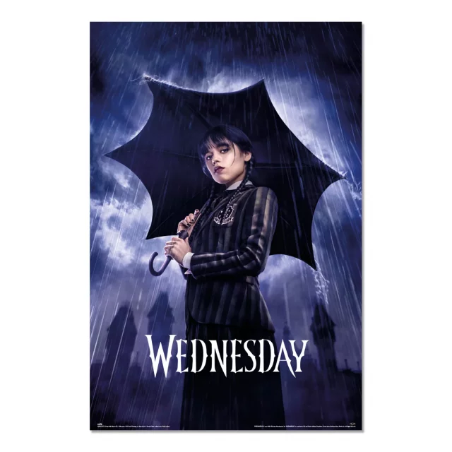 Poster Wednesday - Umbrella - The Addams Family