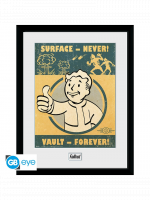 Gerahmtes Poster Fallout - Vault Für Immer