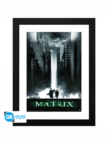 Gerahmtes Poster Matrix - The Matrix