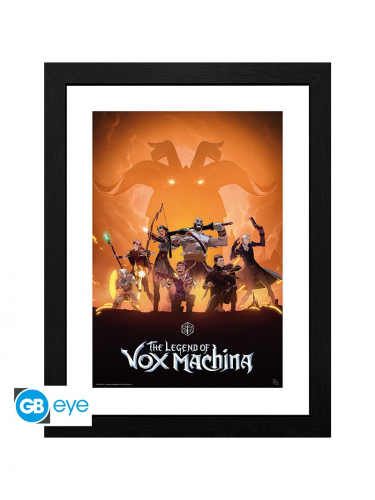 Gerahmtes Poster The Legend of Vox Machina - Team