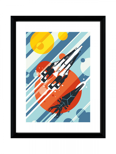 Gerahmtes Poster Xzone Originals - Battle of Normandy