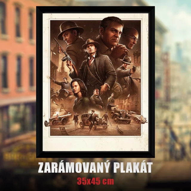 Gerahmtes Poster Xzone Originals - Cosa Nostra