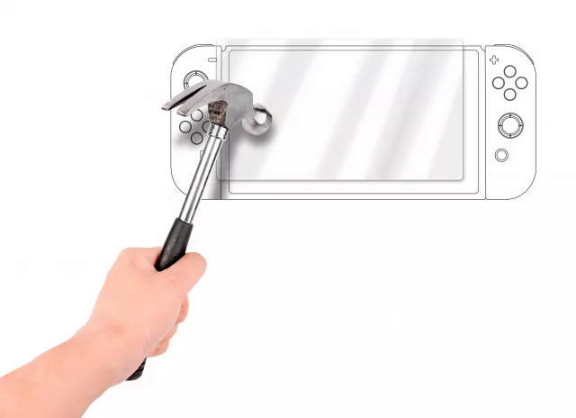 Schutzglas für Nintendo Switch (Bigben) - Zubehör