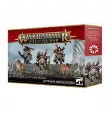W-AOS: Ogor Mawtribes - Hunters with Sabrefangs (5 Figuren) - Warhammer