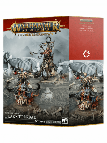 W-AOS: Ogor Mawtribes - Okar’s Torrbad (2 Figuren)