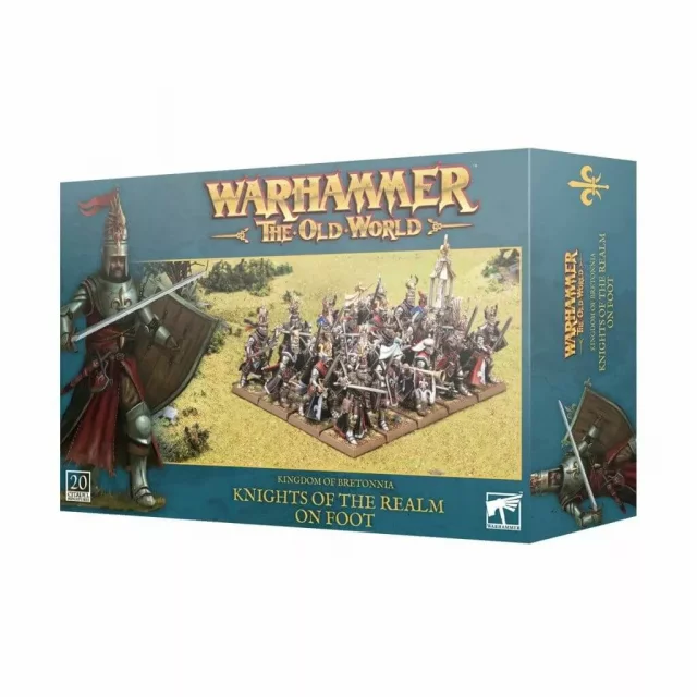 Warhammer The Old World - Kingdom of Bretonnia - Knights of the Realm on Foot - Warhammer: Old World