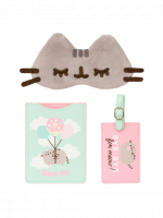 Reise-Set Pusheen - Bye-Bye for Meow (Passhülle, Kofferanhänger, Schlafmaske)