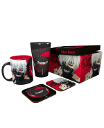 Geschenkset Tokyo Ghoul - Becher, Glas, Untersetzer(beschädigte Verpackung)