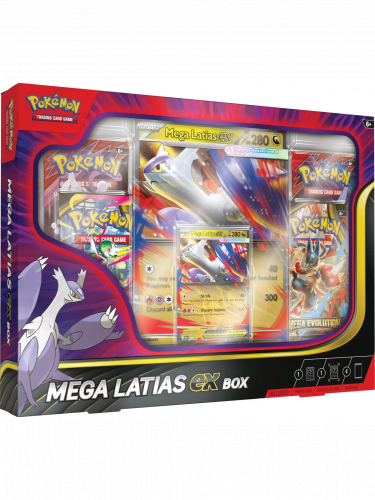 Kartenspiel Pokémon TCG: ex Box - Mega Latias (ENGLISCHE VERSION)