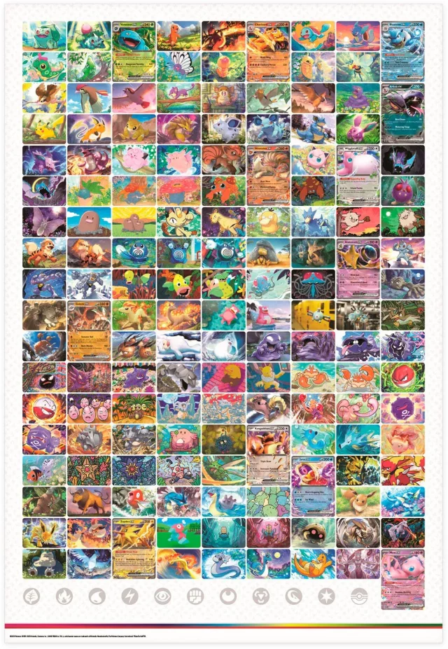 Kartenspiel Pokémon TCG: Scarlet & Violet 151 - Poster Collection (ENGLISCHE VERSION) - Pokemon TCG: Scarlet & Violet - 151
