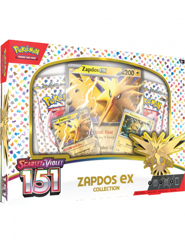 Kartenspiel Pokémon TCG: Scarlet & Violet 151 - Zapdos ex Collection (ENGLISCHE VERSION)