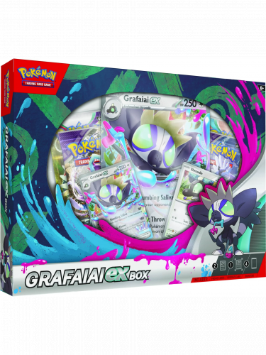 Kartenspiel Pokémon TCG: Scarlet & Violet ex Box - Grafaiai ex (ENGLISCHE VERSION)