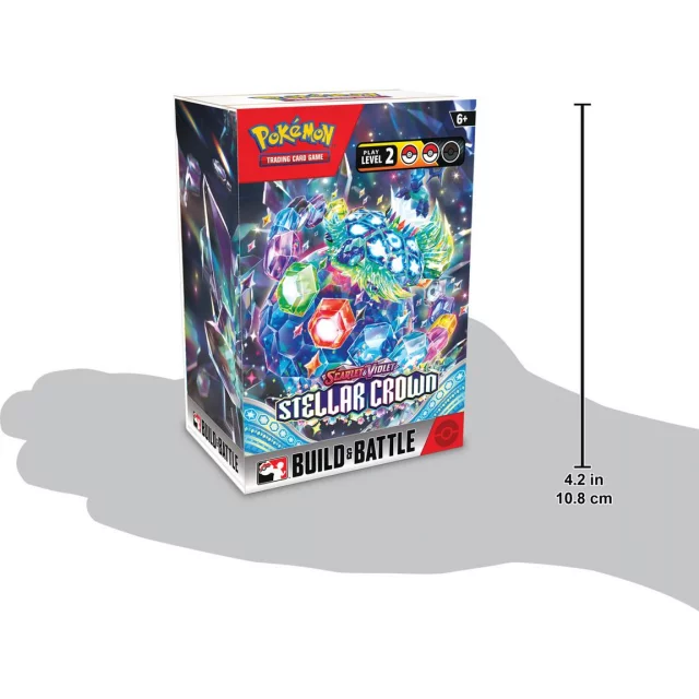 Kartenspiel Pokémon TCG: Scarlet & Violet Stellar Crown - Build And Battle Box (ENGLISCHE VERSION) - Pokémon TCG: Scarlet & Violet - Stellar Crown