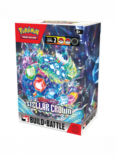 Kartenspiel Pokémon TCG: Scarlet & Violet Stellar Crown - Build And Battle Box (ENGLISCHE VERSION)