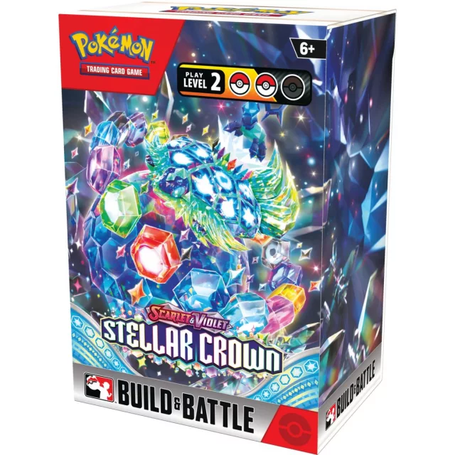 Kartenspiel Pokémon TCG: Scarlet & Violet Stellar Crown - Build And Battle Box (ENGLISCHE VERSION) - Pokémon TCG: Scarlet & Violet - Stellar Crown
