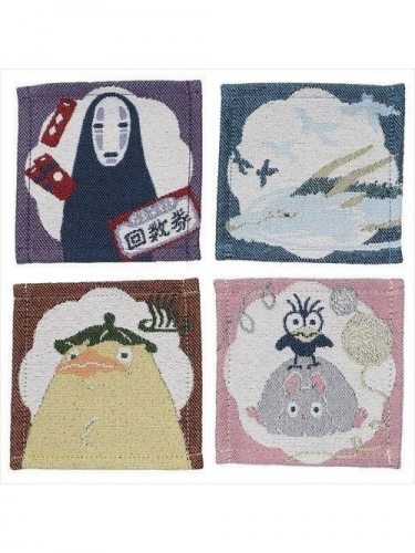 Bierdeckel Studio Ghibli - Spirited Away (4 Stück)