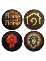 Untersetzer World of Warcraft - Symbols (4 Stk)