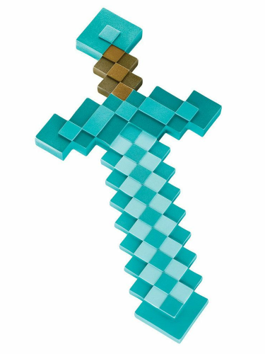 Replika der Minecraft Waffe - Diamond Sword (50 cm)