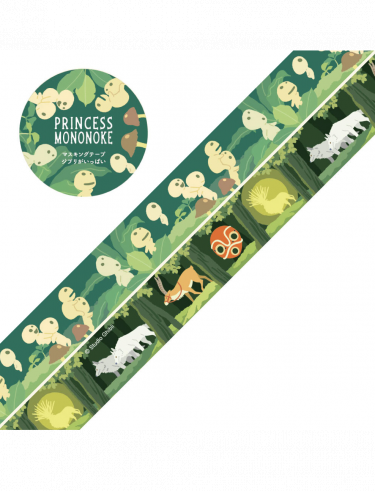 Washi Tape Ghibli - Prinzessin Mononoke (2 Stück)