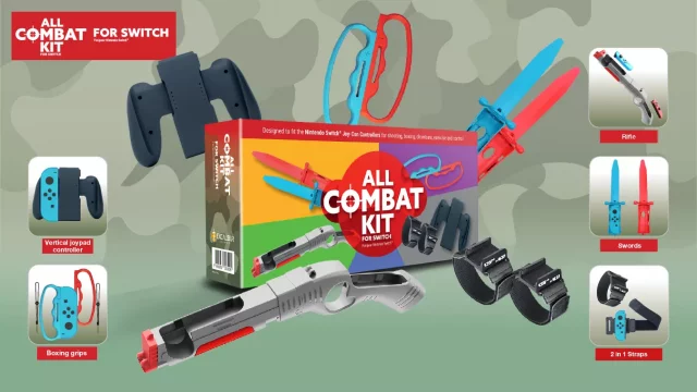 Zubehör für Nintendo Switch - All Combat Kit - Controller