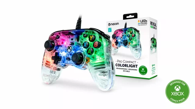 Xbox Nacon Pro Compact Controller - Farblicht (Xbox Serie X|S) - Zubehör