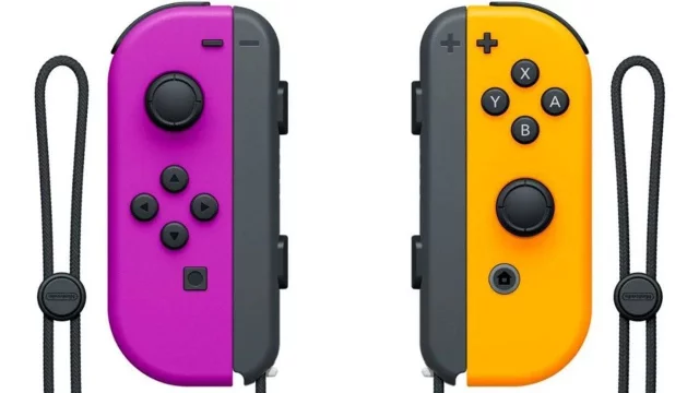 Controller Joy-Con - Neon Purple/Neon Orange - Zubehör