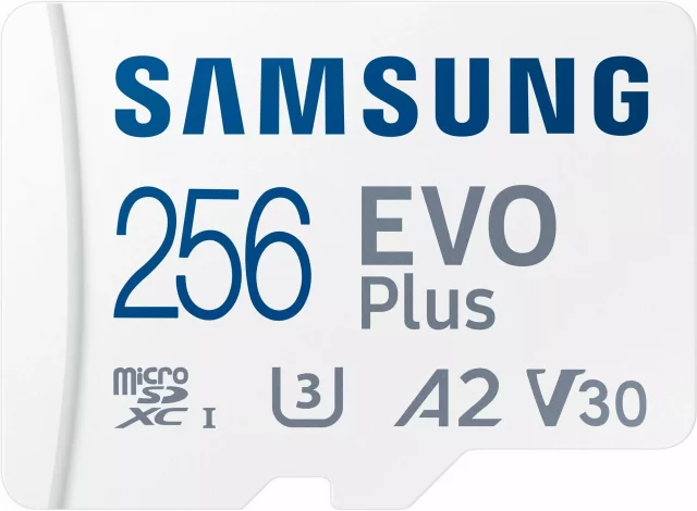 Speicherkarte Samsung micro SDXC 256GB EVO Plus + SD Adapter - paměťová karta pro switch