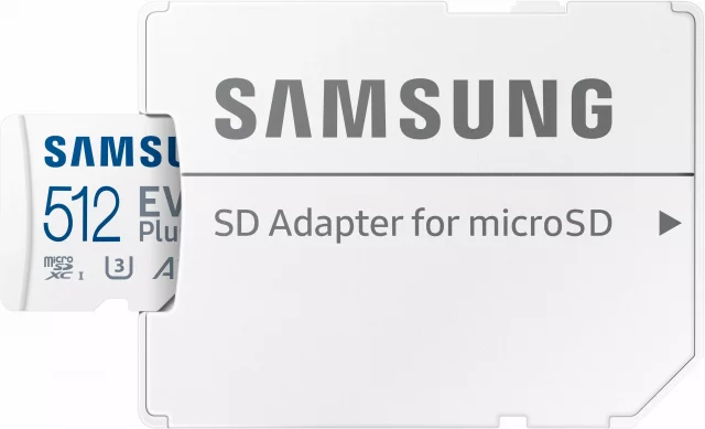 Samsung micro SDXC 512GB EVO Plus Speicherkarte + SD-Adapter - memory stick