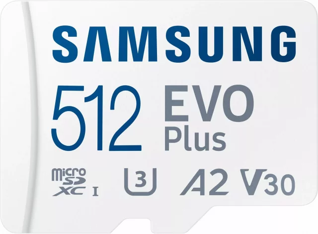 Samsung micro SDXC 512GB EVO Plus Speicherkarte + SD-Adapter - paměťová karta pro switch