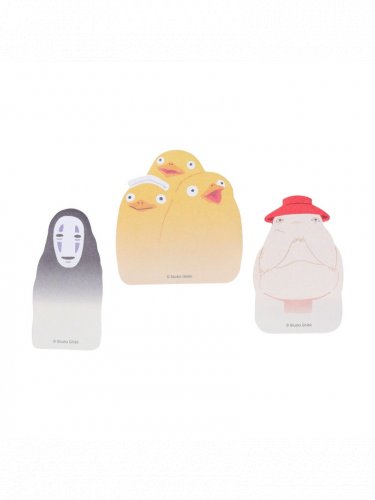 Selbstklebender Notizblock Ghibli - No Face Set (3 Stück) (Spirited Away)