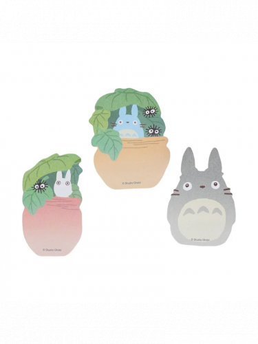 Selbstklebender Notizblock Ghibli - Totoro Set (3 Stück) (My Neighbor Totoro)