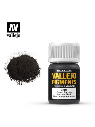 Farbpigment Carbon Black (Vallejo)