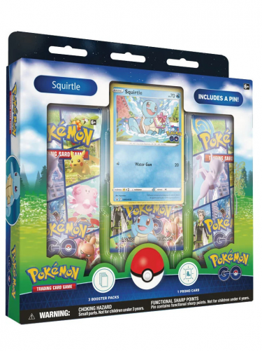 Kartenspiel Pokémon TCG: Pokemon GO - Pin Collection (Schiggy) (ENGLISCHE VERSION)