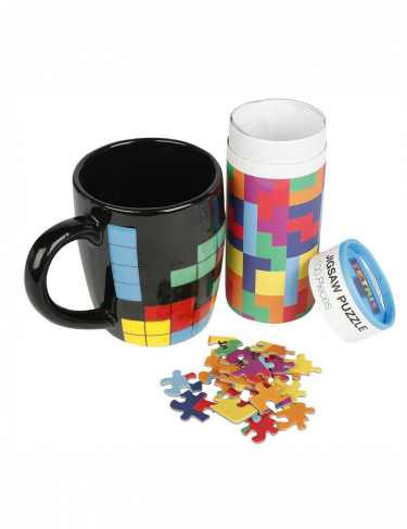 Geschenkset Tetris - Tasse und Puzzle