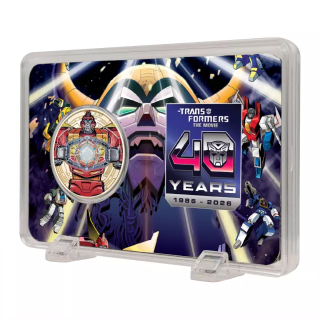 Sammlermünze Transformers - Limited Edition - Stück limitiert