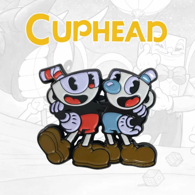 Anstecker Cuphead - Cuphead & Mugman Limited Edition