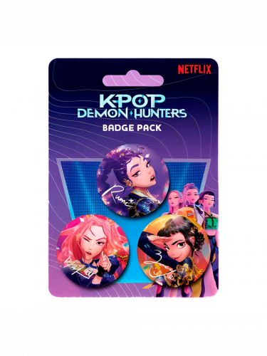 Anstecker KPop Demon Hunters - Huntrix