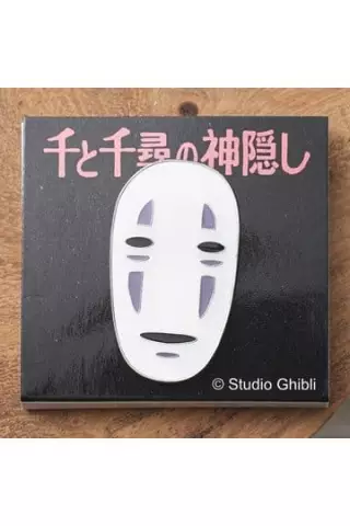 Anstecker Spirited Away - No Face Close-up - Ghibli