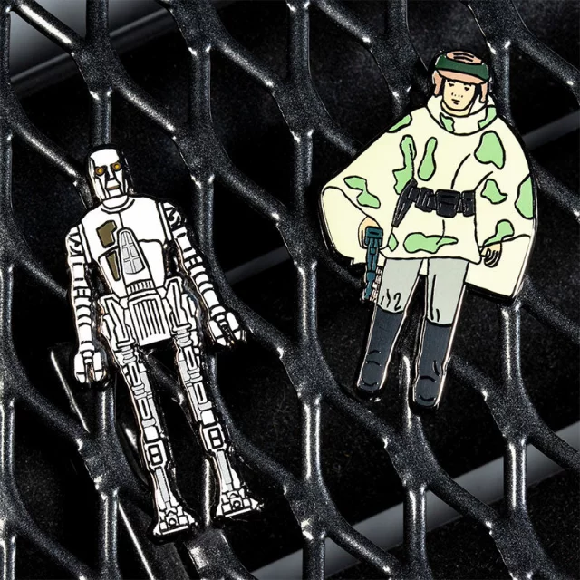 Anstecker Star Wars - 8D8 & Prinzessin Leia Organa (Pin Kings)