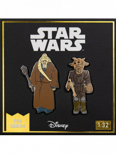 Anstecknadel Star Wars - Bib Fortuna & Ree-Yees (Pin Könige)