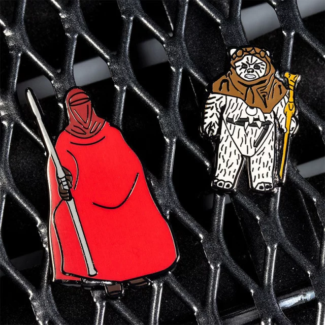 Anstecker Star Wars - Emperor’s Royal Guard & Chief Chirpa (Pin Kings)