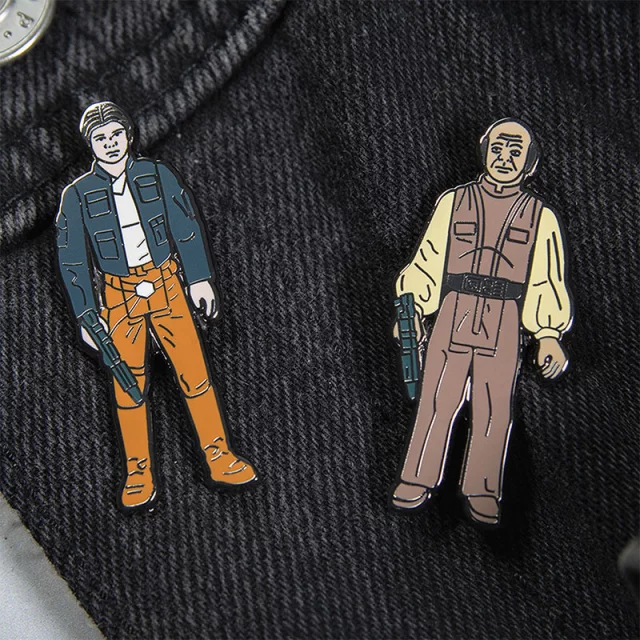 Anstecker Star Wars - Han Solo & Lobot (Pin Kings)