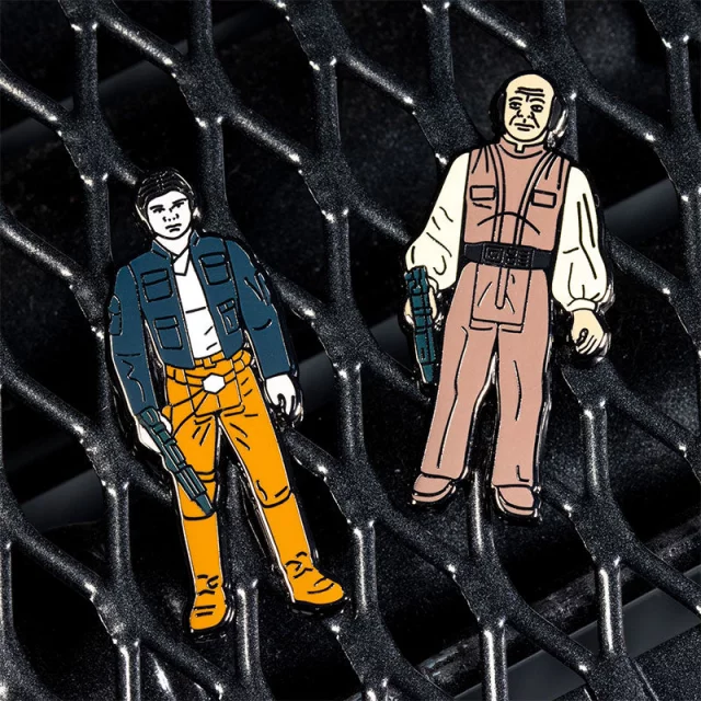 Anstecker Star Wars - Han Solo & Lobot (Pin Kings)